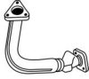PSA 1705Z3 Exhaust Pipe